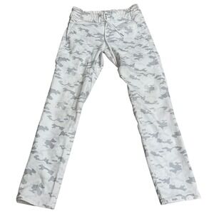Bevy Flog Camo Jogger Pants White Silver  Camouflage Made in Israel Sie 26